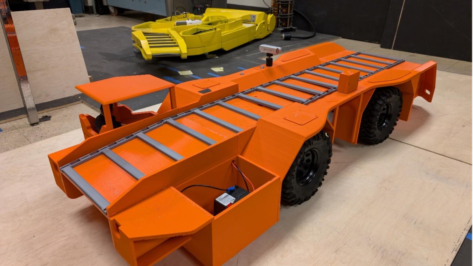 autonomous shuttle car model