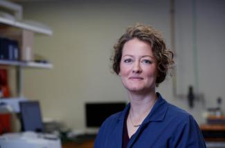 Morris has been at CAER since 2011, starting as a full-time engineer at the center. Photo by Mark Mahan.